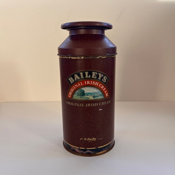 Vintage Baileys Original Irish Cream Empty Collectible Tin