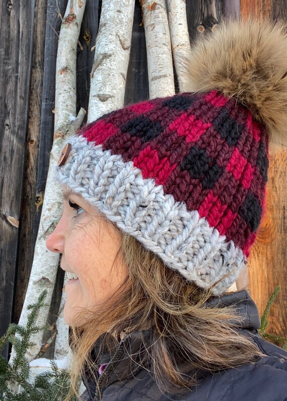 Buffalo Plaid Hat | Etsy Australia