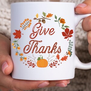 Thanksgiving Mug, Fall Campfire Mug, Pumpkin Mug, Autumn Decor, Fall Decor