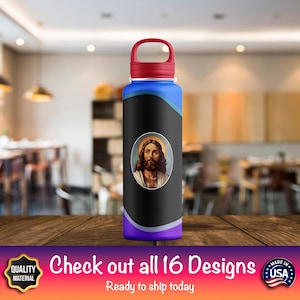 Jesus Christ Sticker Pack: Waterproof Bible Decal