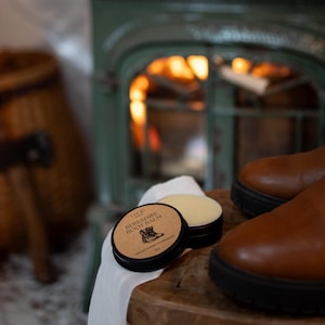 All-Natural Leather Conditioner + Waterproofing | Non-Toxic Boot Balm | Organic Leather Polish