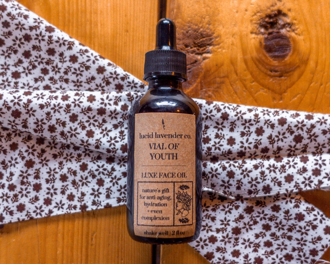 Organic Hydrating Face Oil Natural Face Serum Antiaging Oil Wrinkle