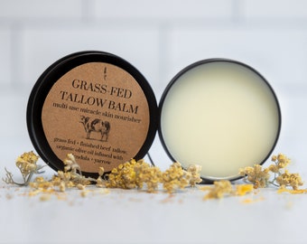 Unscented Tallow Balm | Natural Skin Hydration