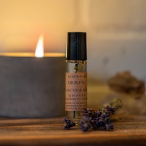 Organic Migraine Oil | Natural Headache Relief Roll On
