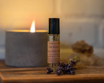 Organic Migraine Oil | Natural Headache Relief Roll On