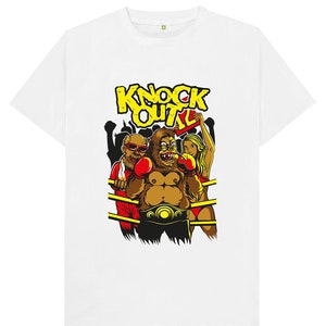 Gorilla Knock Out Boxing T Shirt