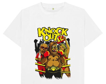 Gorilla Knock Out Boxing T Shirt