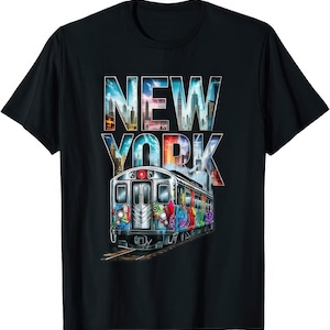New York Subway Graffiti T Shirt