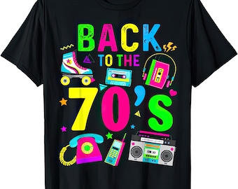 Camiseta de regreso a los años 70