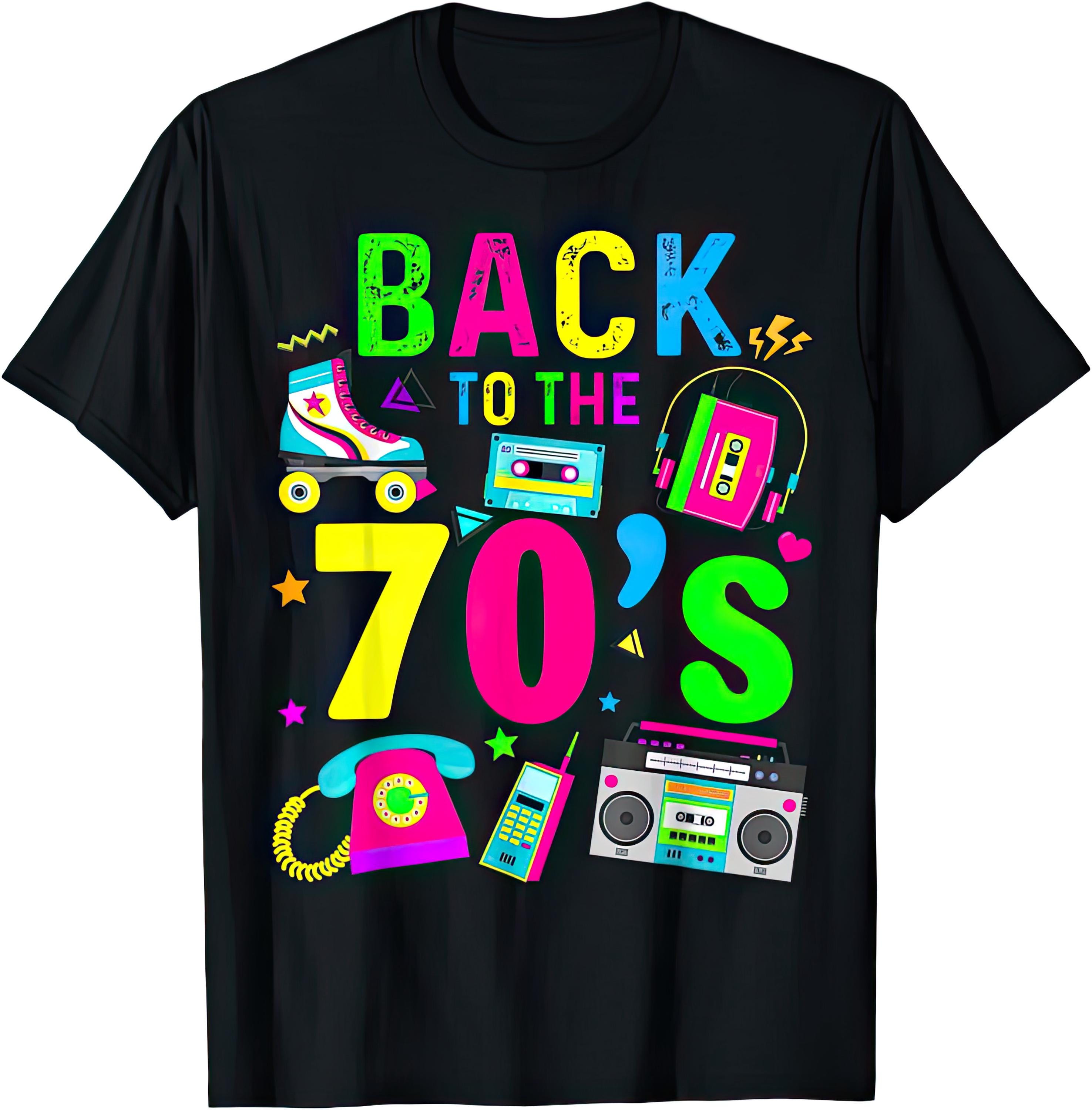 Back to the 70s T Shirt - Etsy UK