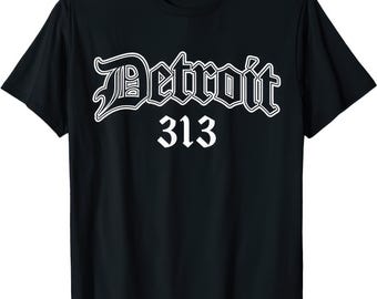 T-shirt Detroit MI – Hip Hop Rap – Alstyle Apparel – Du Small Au 5XL