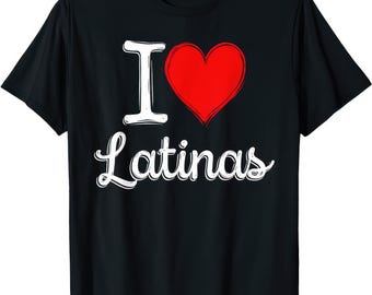 Ik hou van Latinas-T-shirt