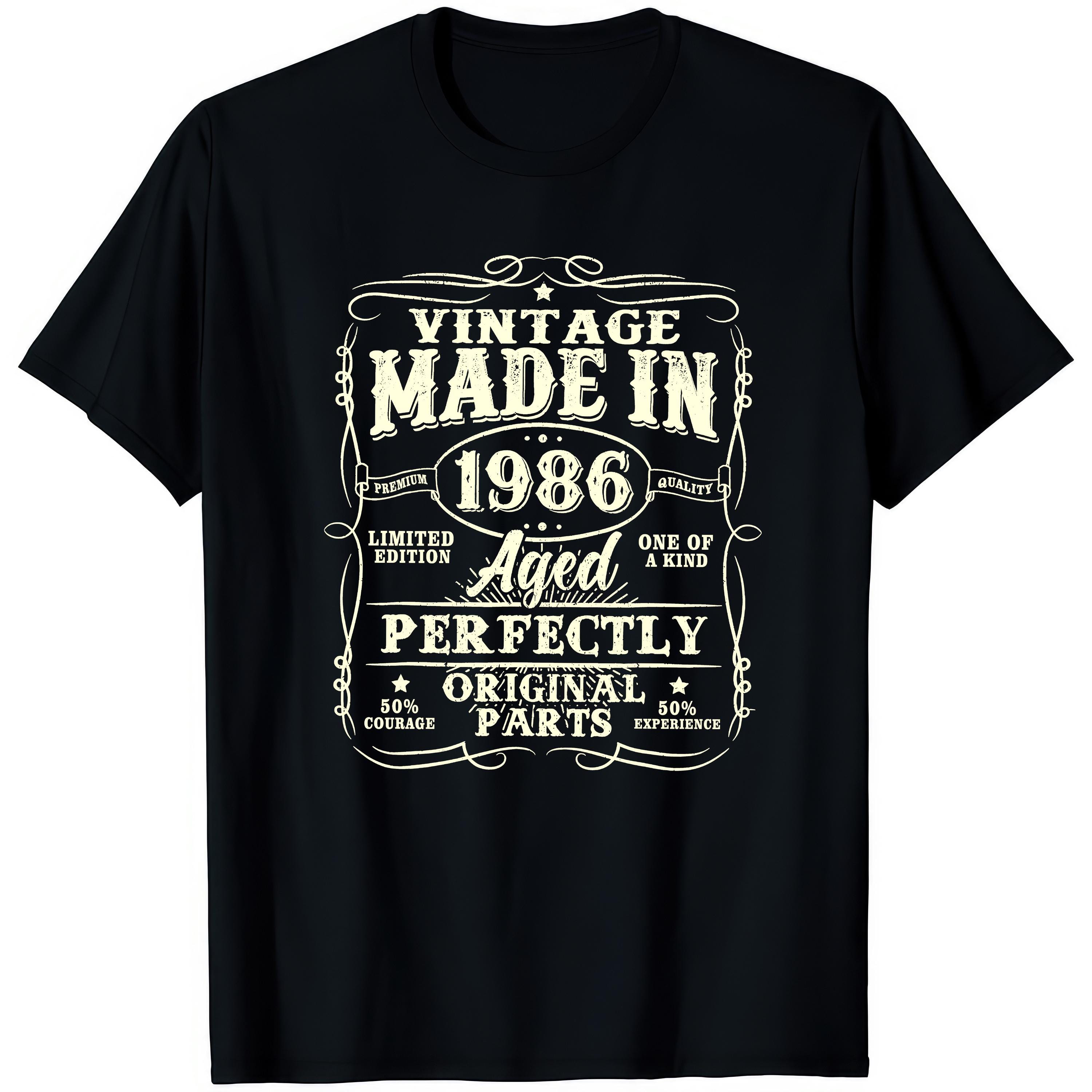 Made in 1986 40th Birthday Gift All Original Parts Mens Womens One 