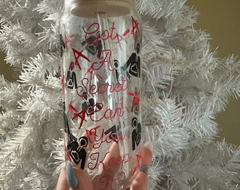 Pretty Litte Liars glass Cup/Pretty little liars cup/PLL