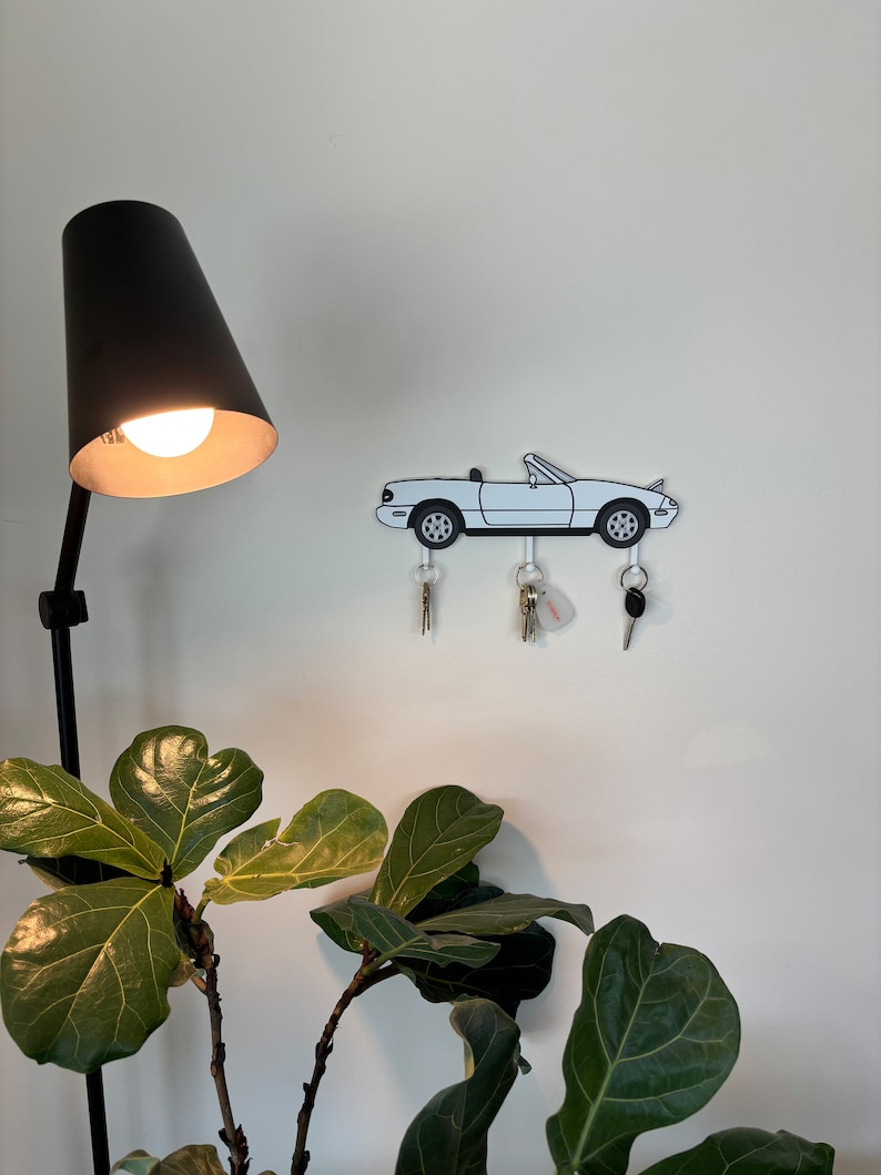 Mazda Miata Upwink Key Rack Wall Decor Accessory Car Mod - Etsy