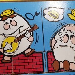 Vintage Humpty Dumpty puzzle | Etsy