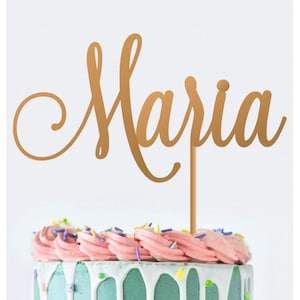 Taarttopper - Verjaardagstaarttopper - Acryltopper - Aangepaste taarttopper
