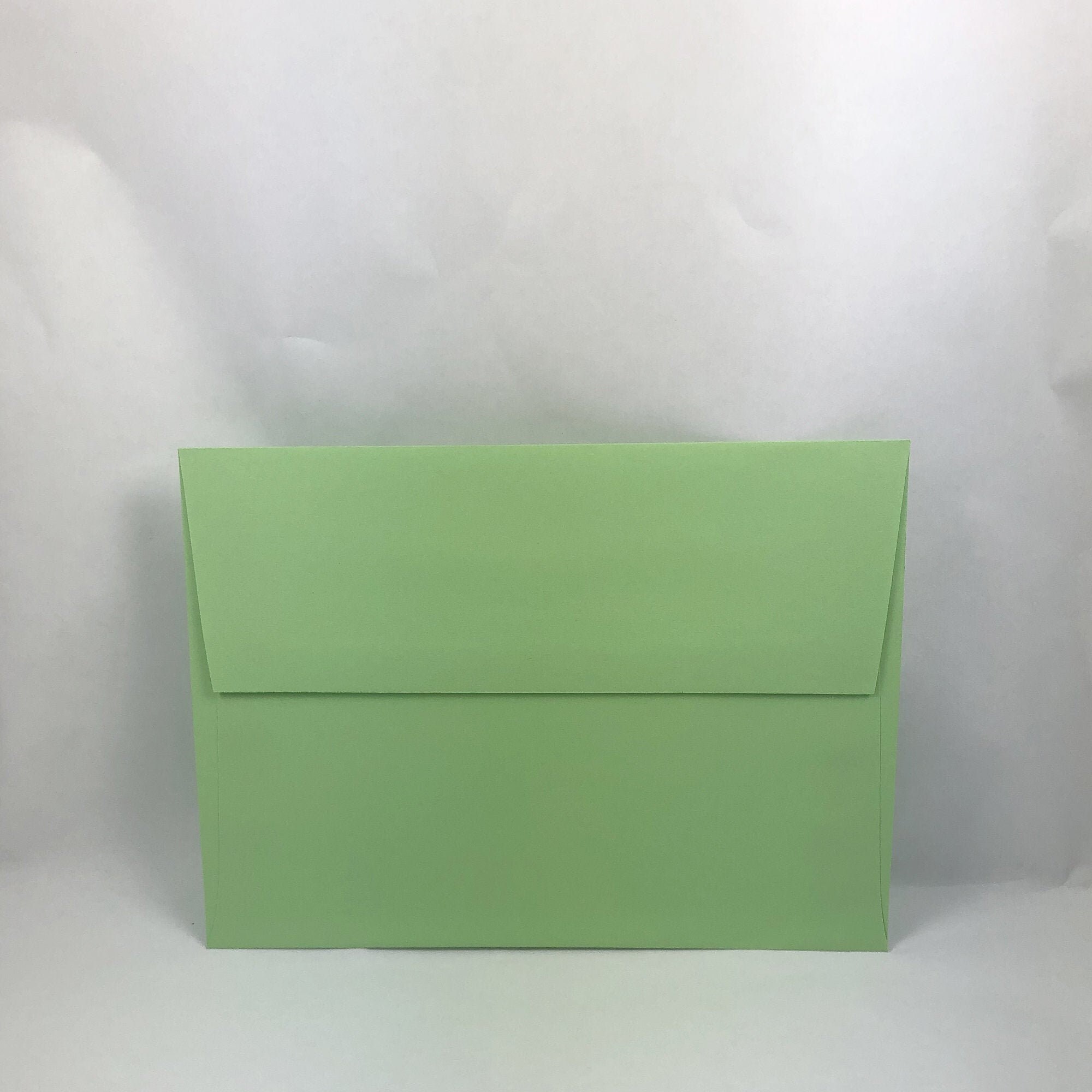 25 Green Limeaid Envelopes 5x7 A7 Square Flap Etsy