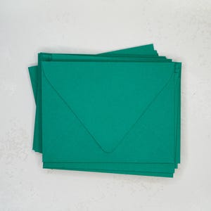 DIY A2 Emerald Green Envelope for Cards Supplies for Handmade Card Envelopes for Best DIY Handmade Card Emerald Green Envelope.