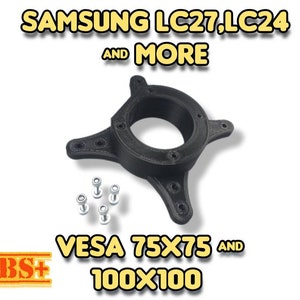 Vesa Mount Adapter Samsung LC27FG,C27HG C27FG,C32HG,LC32HG 75x75 +100x 100