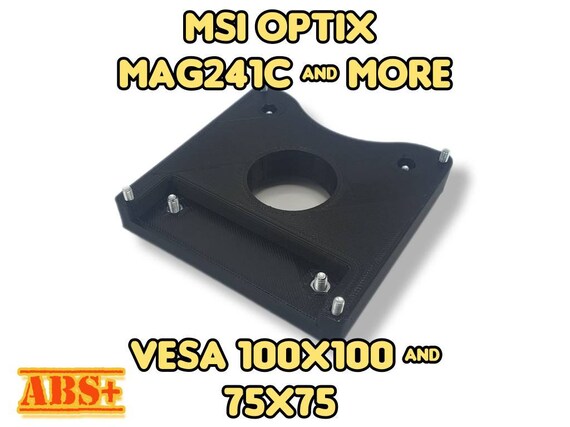 MSI Optix MAG241C Vesa Mount,vesa Adapter 100x100,75x75,vesa  Bracket,monitor 