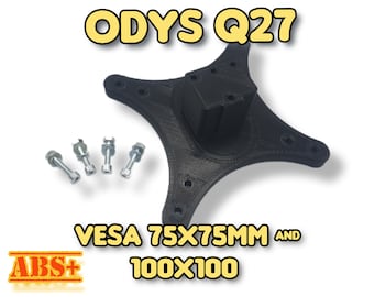 Odys Q27 ,Vesa Adapter,Monitor Halter,Monitor Arm,Vesa 75x75 +100x100