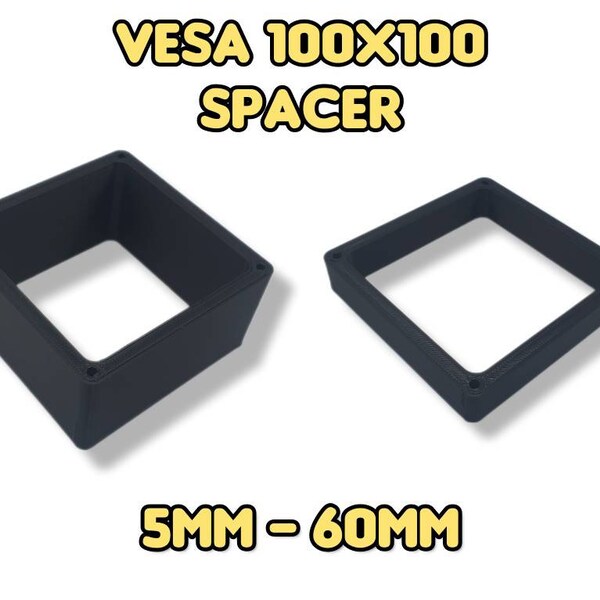 Vesa spacer 100x100  5-60mm/ Vesa Mount Spacer