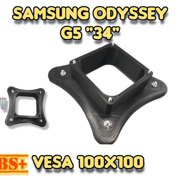 Samsung Odyssey G5 "34" "32" Samsung G5A G5 "34" Ultrawides Vesa Adapter Vesa Mount