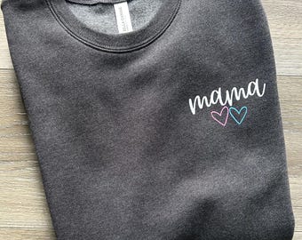 Personalized Mama Sweatshirt | Cozy Mama Pullover