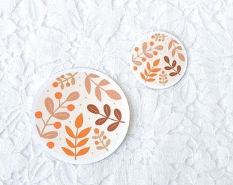 Boho Wildflowers Die Cut Autocollant | autocollant de fleurs, autocollants d’ordinateur portable, autocollants découpés, autocollants imperméables, autocollants de bouteille d’eau, fleurs