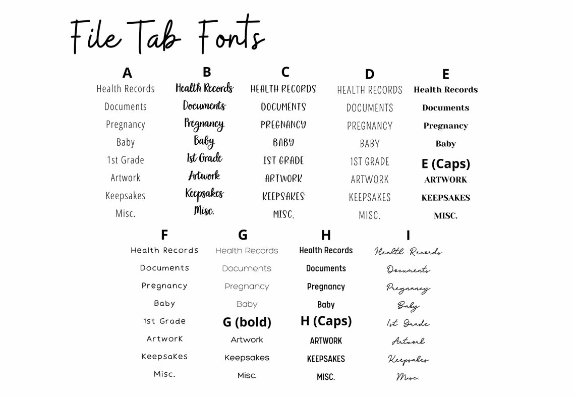 Milestone Tote Labels Milestone Tote Name Decal and Folder Etsy