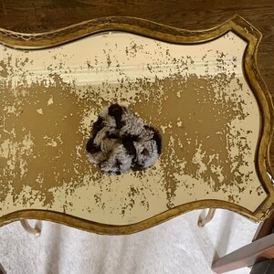 Vaca de hojalata / Vaca de piel sintética Print Scrunchie