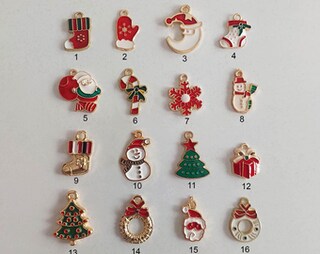 Orecchini A Camioncino Vintage Rosso Natale: Allegri Ciondoli Con Babbo Natale E Alberello, Gioielli Donne Fatti In Acrilico, Idea Regalo Festiva Unica
