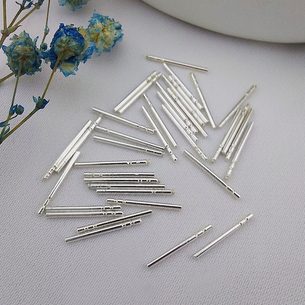 Sterling Silver Threader Posts, 925 Silver Thread Post, Threader Post with Balls End