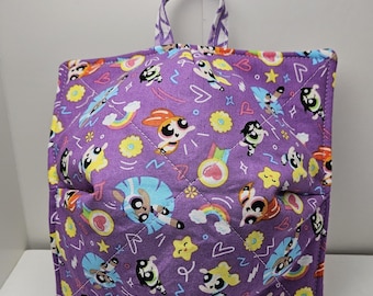 Handmade Microwavable Bowl Cozy -  Buttercup, Bubbles, Blossom, and BANG!