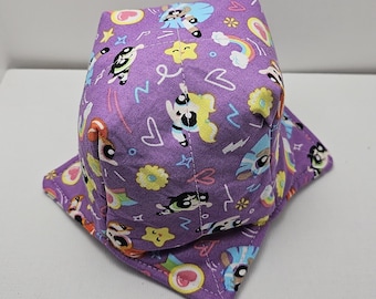 Ice Cream Pint Cozy - Cup 'o' Noodle Cozy - Homemade - Powerful Girl Puffs!