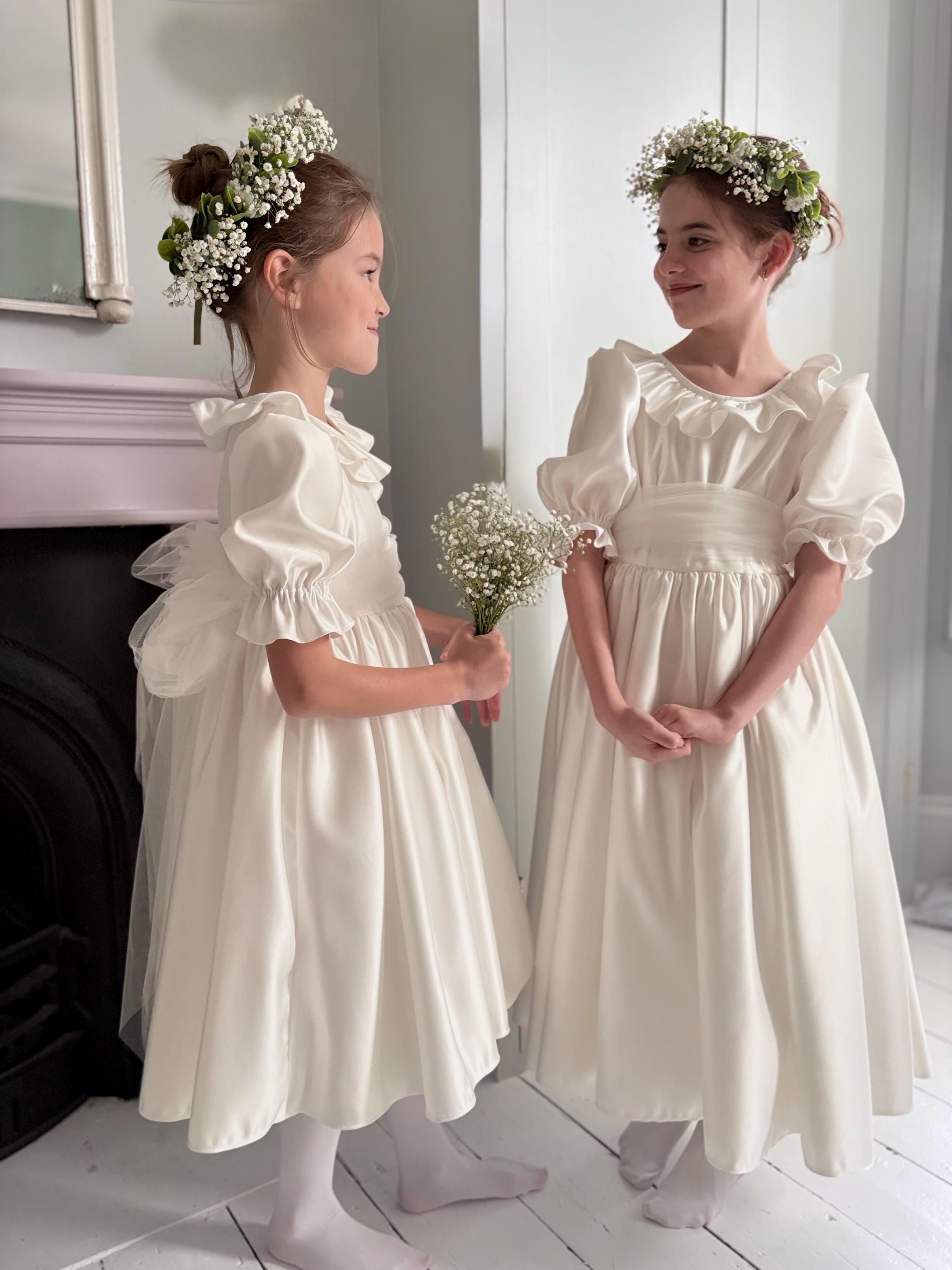 Kids Vintage Bridesmaid Dress