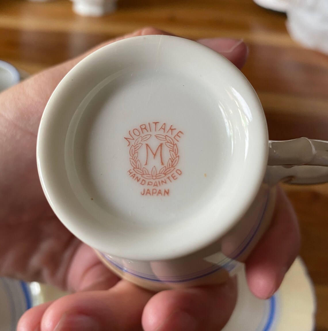 Vintage Noritake Handpainted Japan Tea Set Etsy