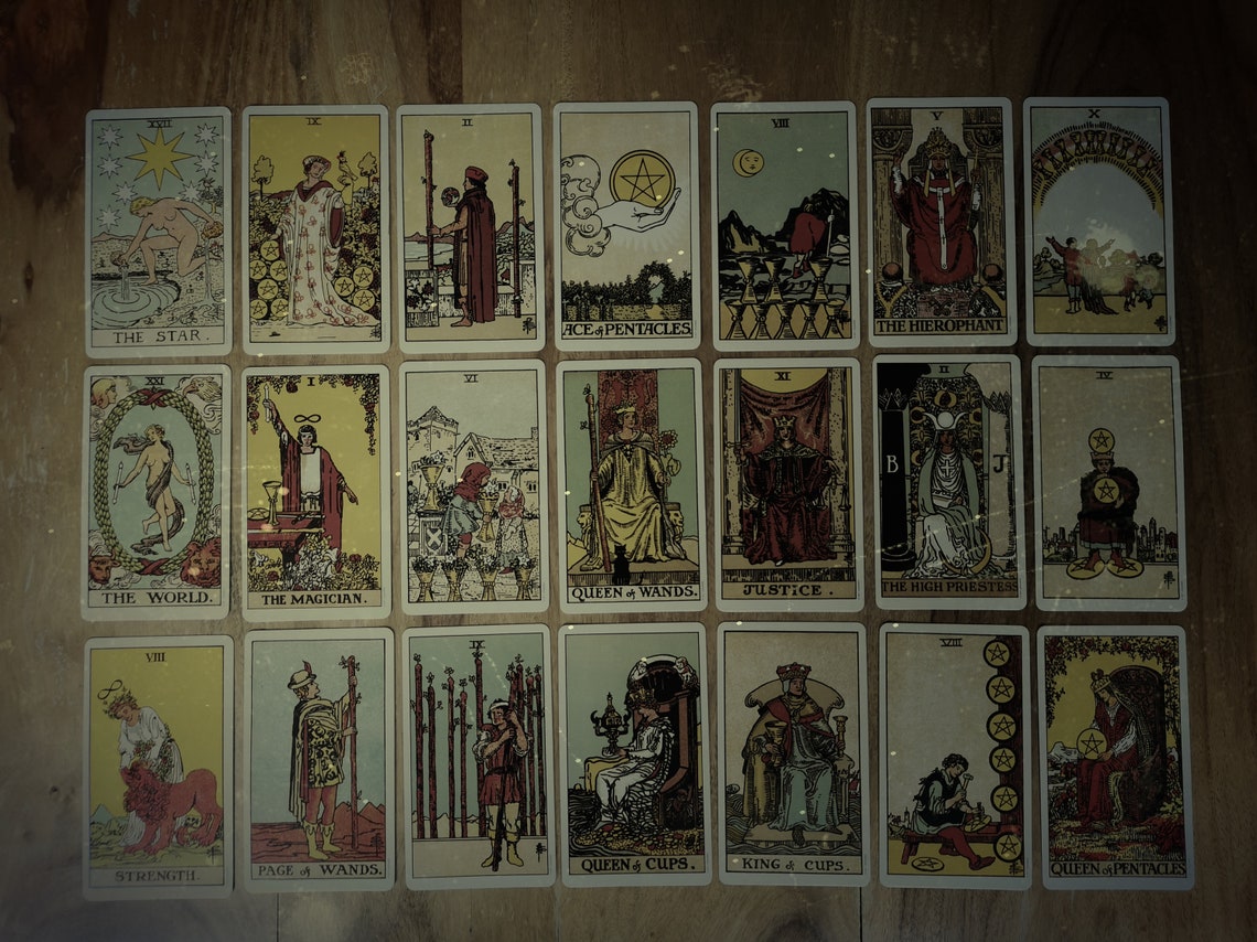 Gypsy Traditional Tarot Reading | Etsy