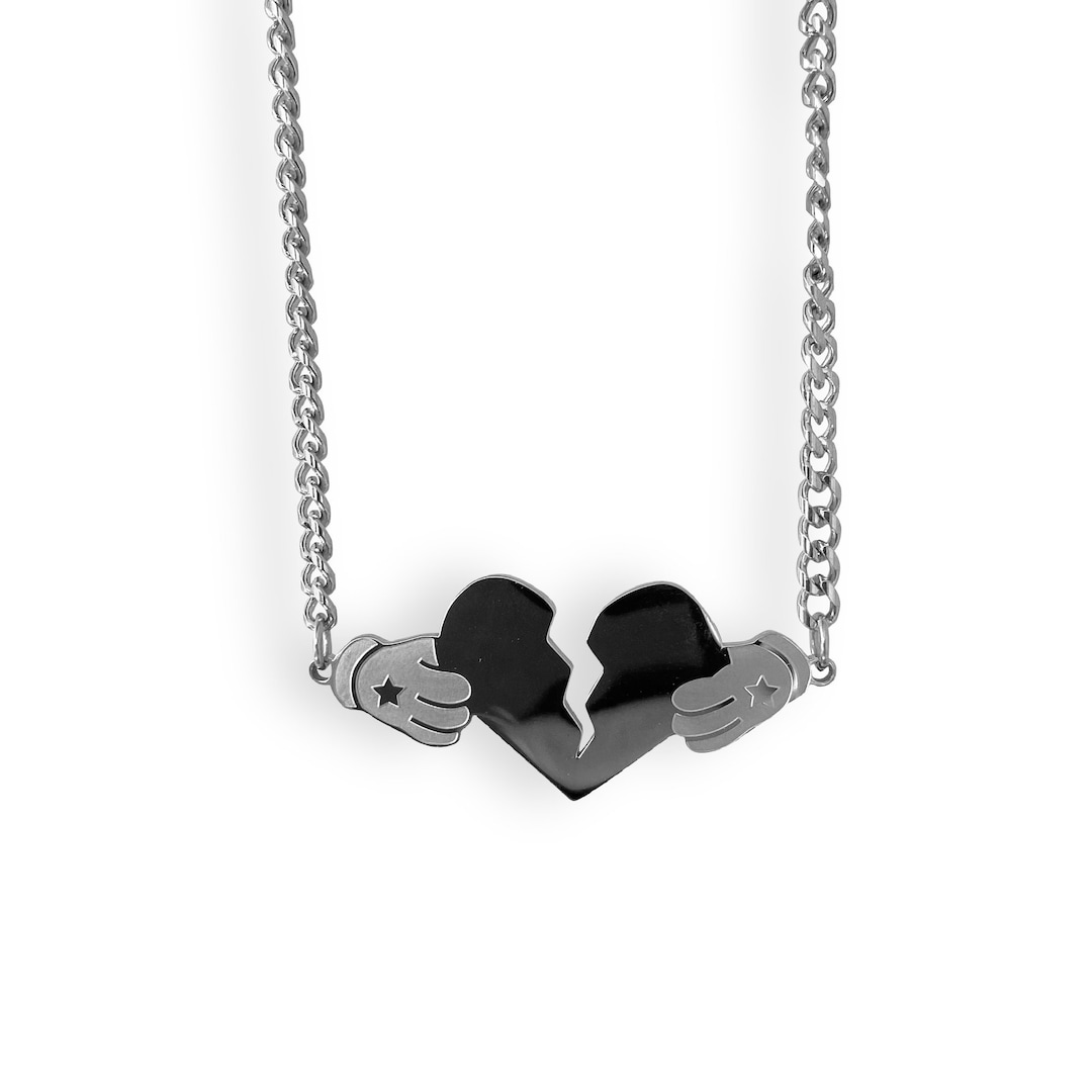 808 Heartbreak Necklace With Pendant - Crafted From 316L Stainless ...