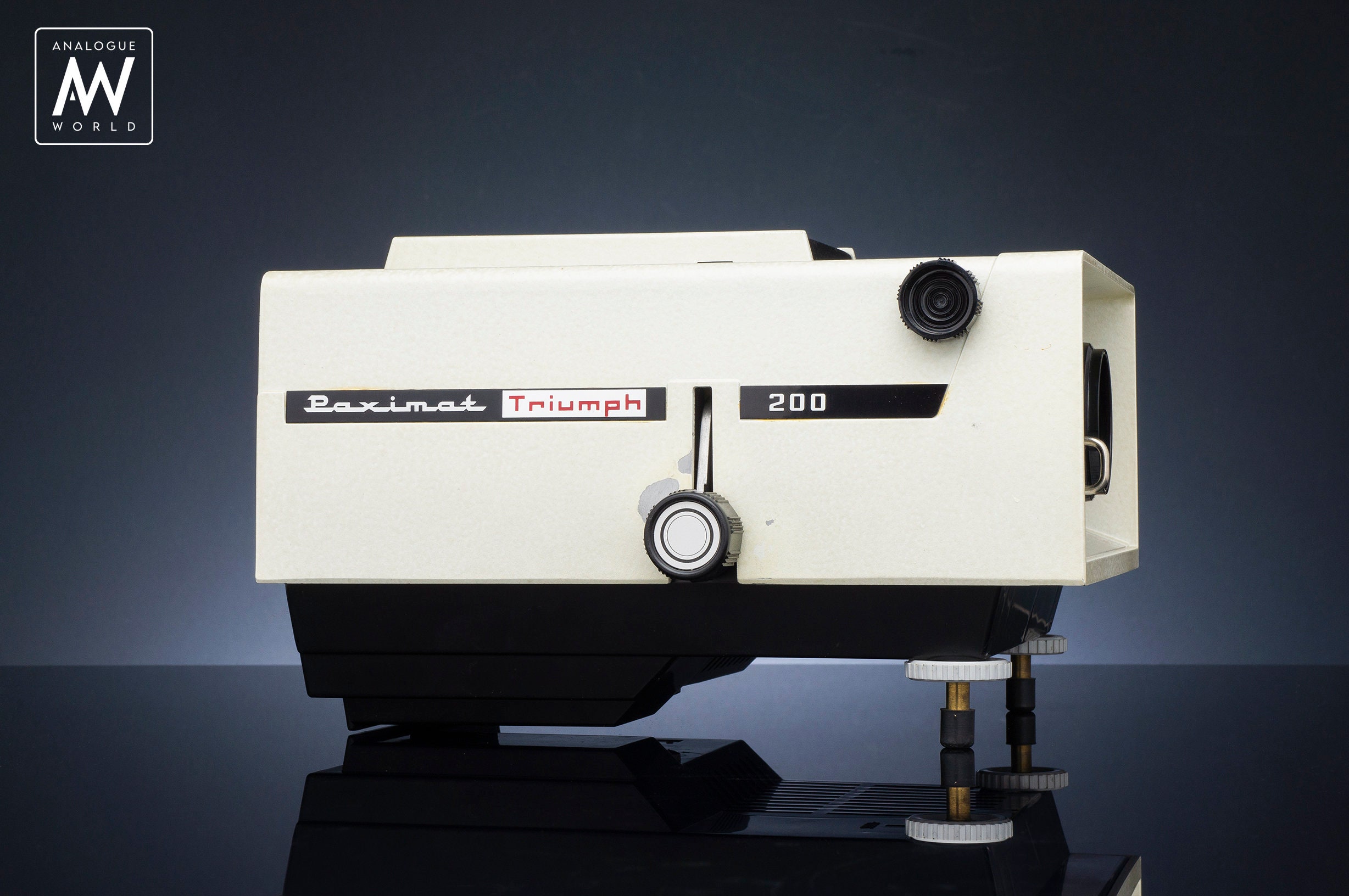 Serviced Braun Paximat Triumph 200 Vintage Slide Projector Magazine for