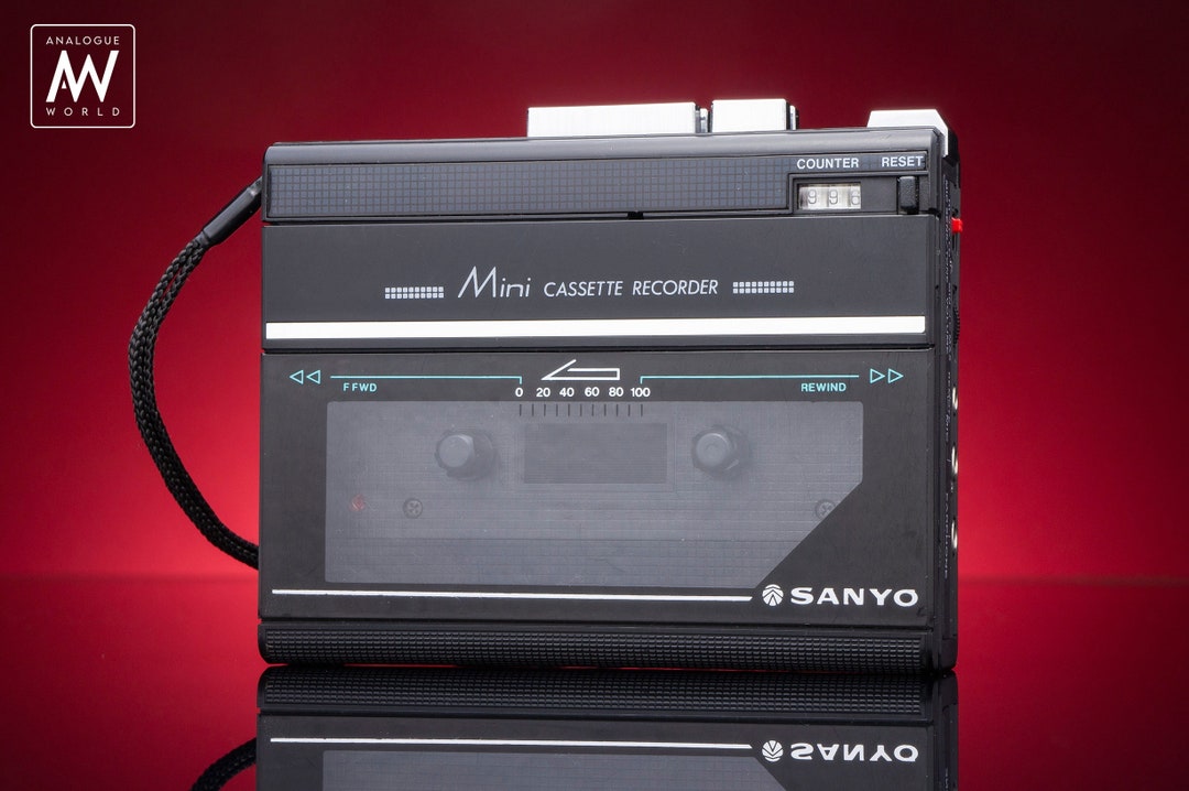 Working Sanyo M1120 Portable Cassette Recorder/player With New Etsy