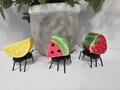 Ants Carrying Fruit Watermelon Lemons Strawberries Blueberry Cherry Apple Grape Cheese Kiwi