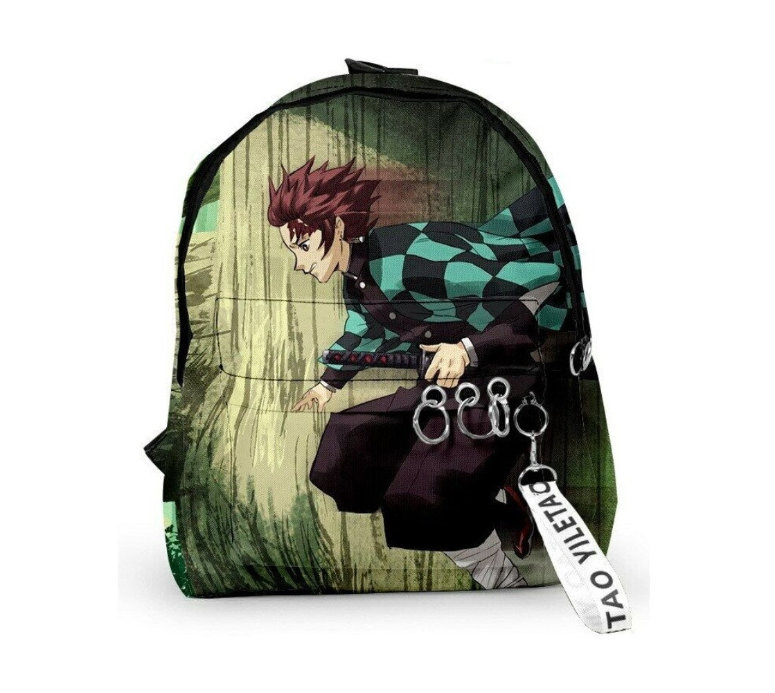 Demon Slayer Anime Backpack Kamado Tanjiro / School Bag 3D | Etsy