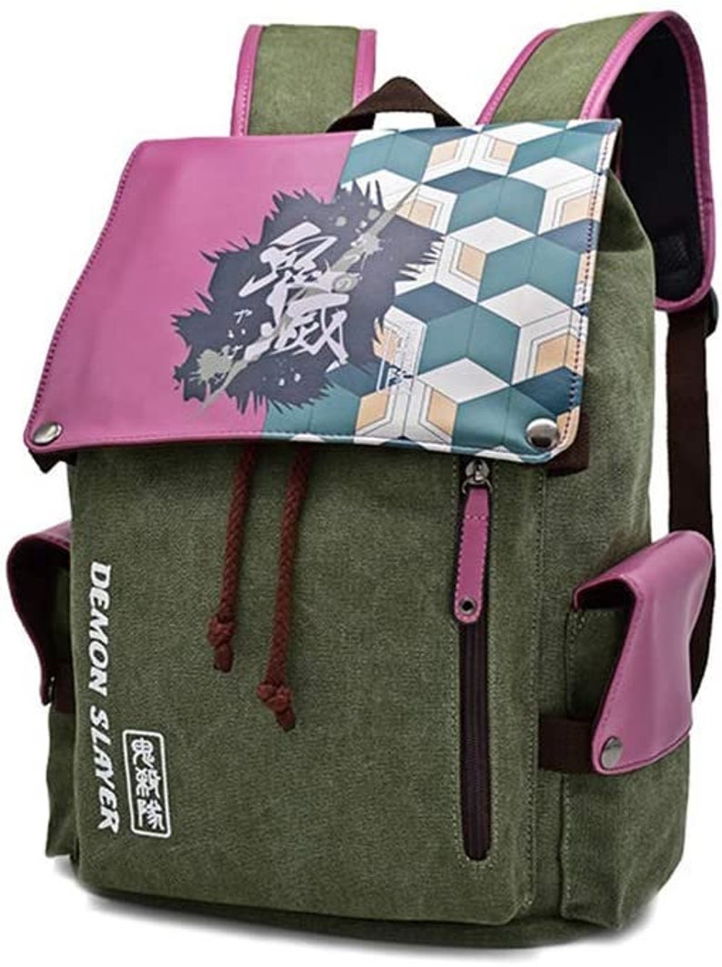Demon Slayer Anime Backpack Tanjiro & Nezuko / School Bag / Etsy