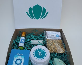 Throat Chakra Meditation Kit