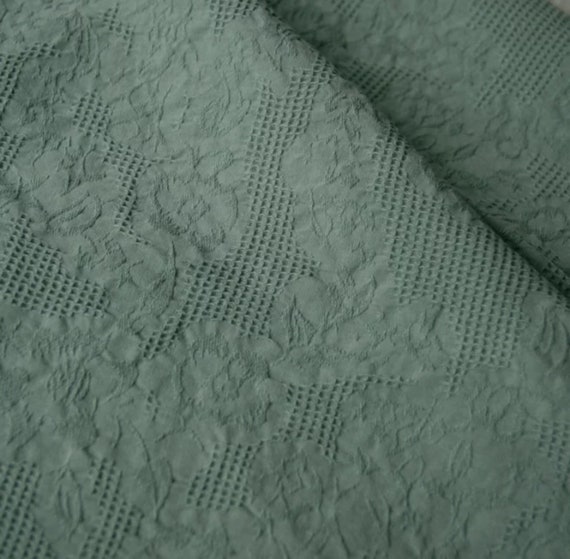 Pastel Coloured Fabric Cotton Fabric Fabric by the Yard Embossed Pattern  Fabric Sewing Fabric 