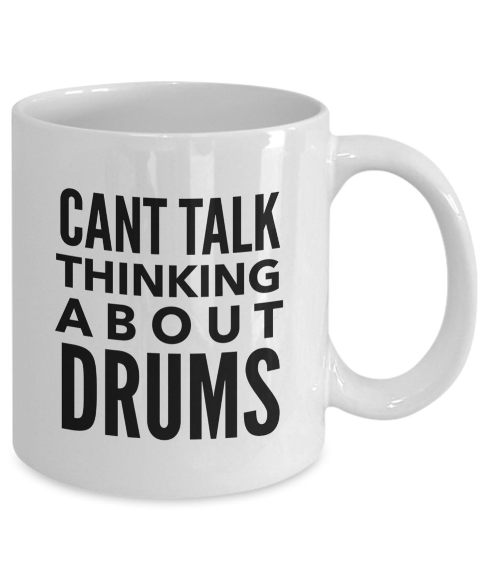 Drummer gift mug custom design drumming drum accessory Etsy