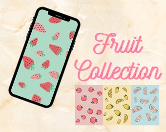 iPhone/ iPad Wallpaper Art - Fruit Collection