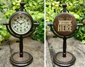 Personalized Clock, Wedding Gift, Custom Engraved Clock Commercial gift, Return Gift, Housewarming Gift, Moving in Gift, Christmas Gift